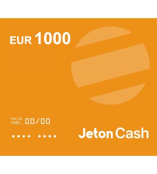 JetonCash Card €1000 Key GLOBAL